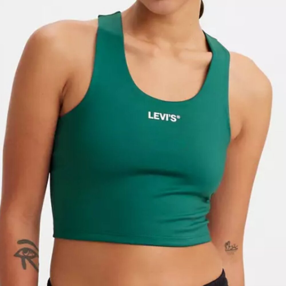 Levi's cropped, supersoft mini shirt